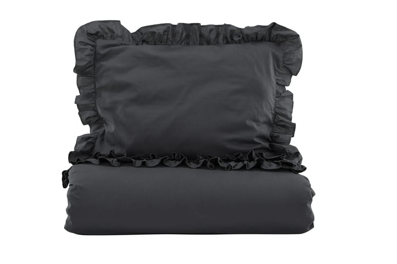 MITLUE Bäddset 2-Dels 150x200/50x60 cm Antracit - Bäddset & påslakanset - Bäddset dubbelsäng - Sängkläder