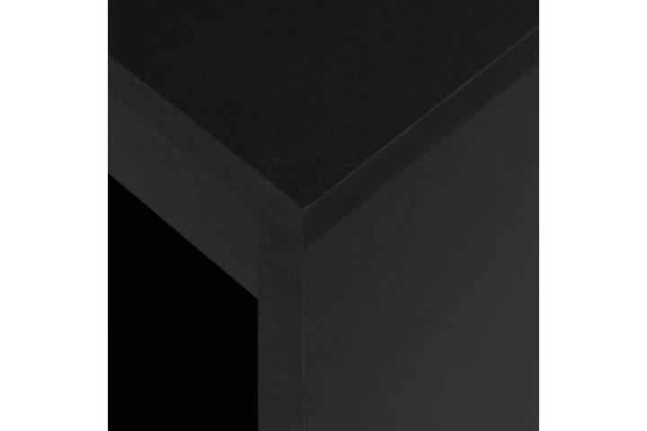 Barbord med hylla svart 110x50x103 cm - Svart - Alla Möbler - Bord - Barbord