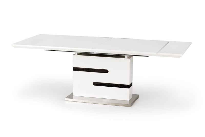 Dapolito Förlängningsbart Matbord 160 cm - Vit/Grå - Alla Möbler - Bord - Matbord