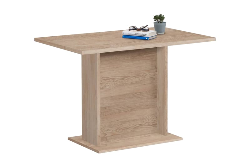 FMD Matbord 110 cm ek - Beige - Alla Möbler - Bord - Matbord