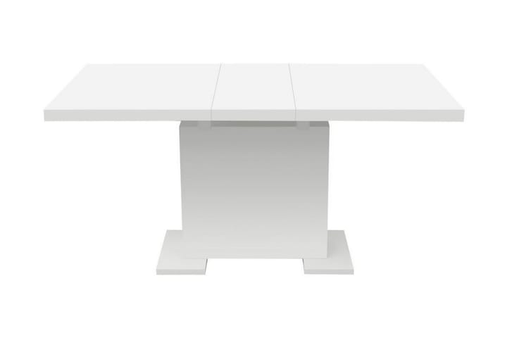 Förlängningsbart matbord högglans vit - Vit - Alla Möbler - Bord - Matbord