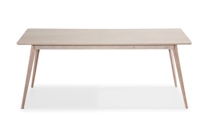 Linz Förlängningsbart Matbord 190 cm - Vitpigmenterad Ek - Alla Möbler - Bord - Matbord