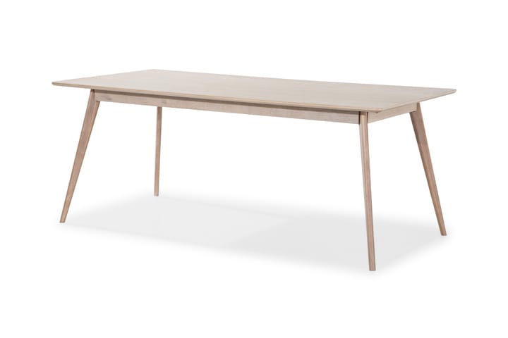 Linz Förlängningsbart Matbord 190 cm - Vitpigmenterad Ek - Alla Möbler - Bord - Matbord