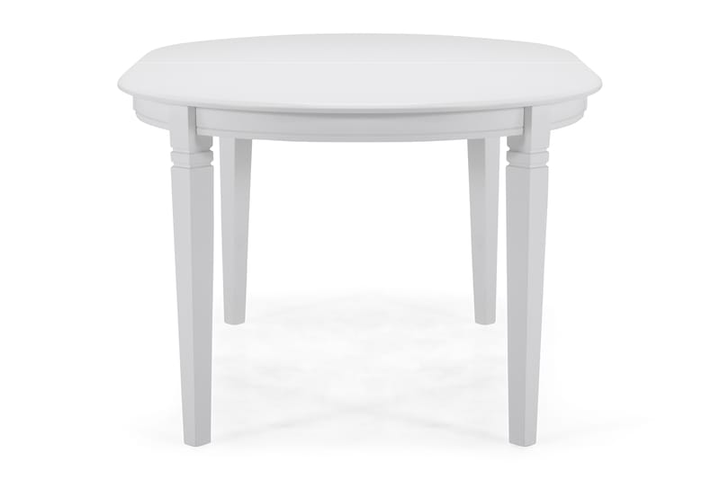 Lisa Förlängningsbart Matbord 150 cm Ovalt - Vit - Alla Möbler - Bord - Matbord