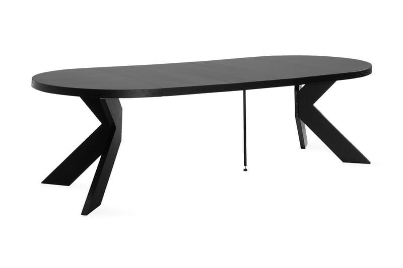 Marius Förlägningsbart Matbord 120 cm - Svart - Alla Möbler - Bord - Matbord