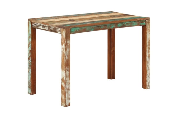 Matbord 110x60x76 cm massivt återvunnet trä - Flerfärgad - Alla Möbler - Bord - Matbord
