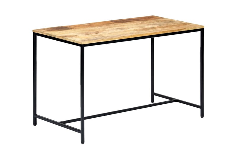 Matbord 120x60x75 cm massivt grovt mangoträ - Brun - Alla Möbler - Bord - Matbord