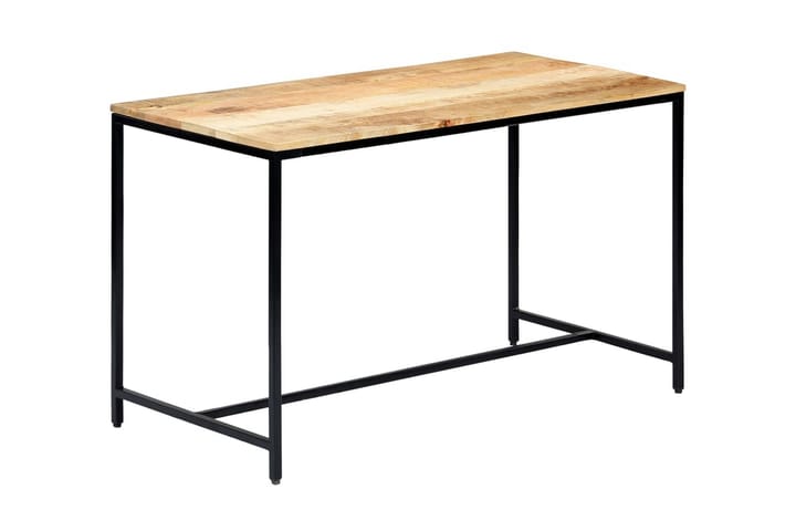 Matbord 120x60x75 cm massivt grovt mangoträ - Brun - Alla Möbler - Bord - Matbord