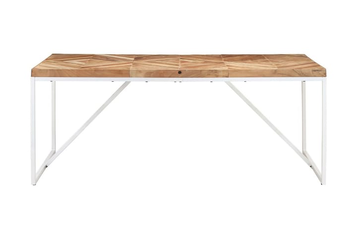 Matbord 180x90x76 cm massivt akaciaträ och mangoträ - Brun - Alla Möbler - Bord - Matbord