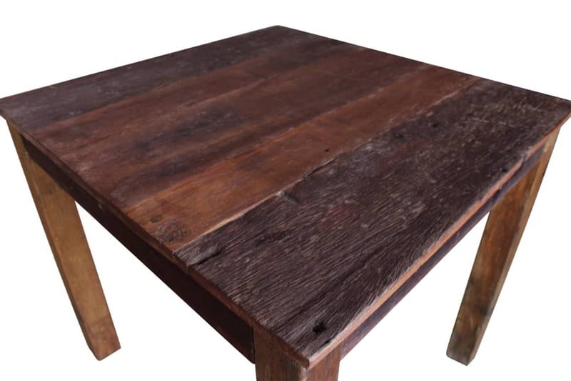 Matbord i massivt återvunnet trä 82x80x76 cm - Brun - Alla Möbler - Bord - Matbord
