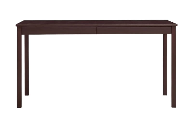 Matbord mörkbrun 140x70x73 cm furu - Brun - Alla Möbler - Bord - Matbord