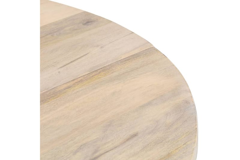 Matbord rund 110x76 cm massivt mangoträ - Brun - Alla Möbler - Bord - Matbord