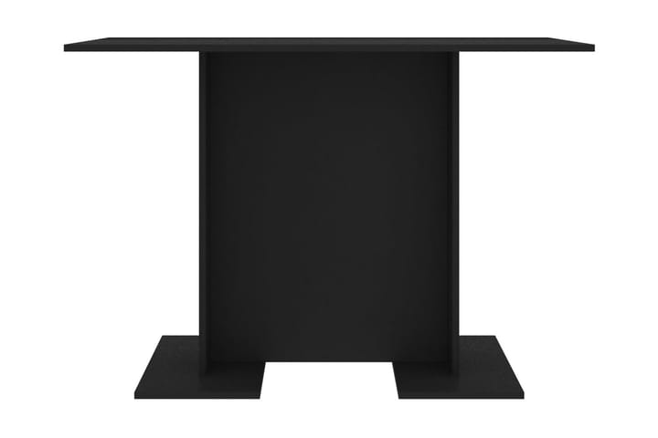 Matbord svart 110x60x75 cm spånskiva - Svart - Alla Möbler - Bord - Matbord