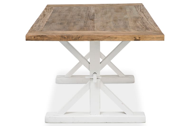 Runa Förlängningsbart Matbord 200 cm - Vintage Natur/Vit - Alla Möbler - Bord - Matbord