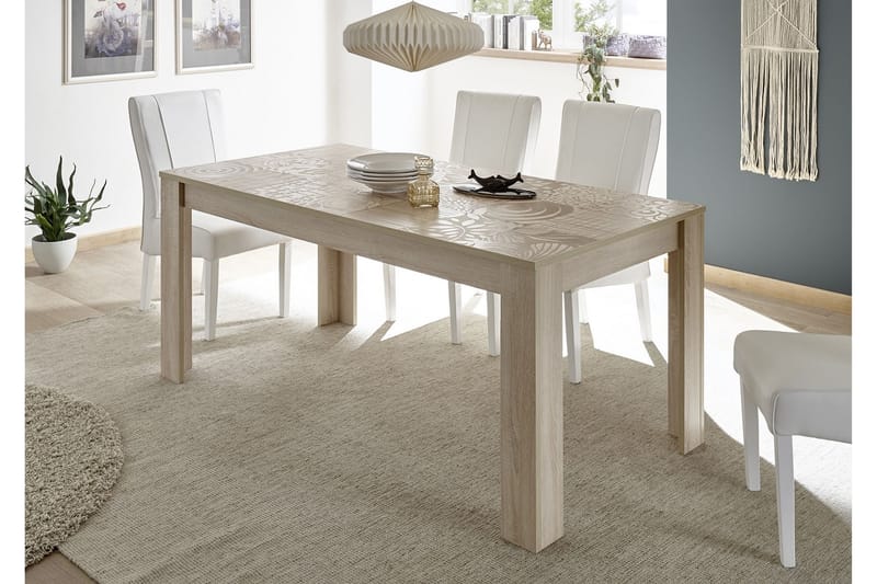 Westwik Förlängningsbart Matbord 180 cm - Vit/Beige/Grå - Alla Möbler - Bord - Matbord