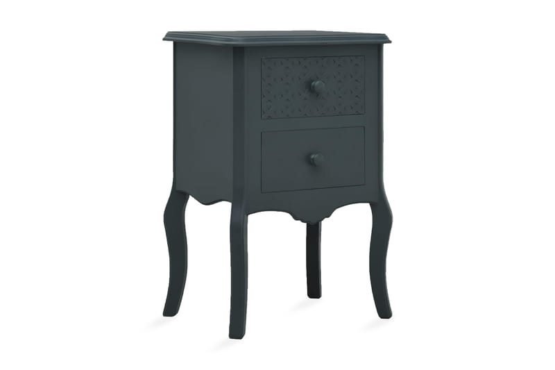 Nattduksbord grå 43x32x65 cm MDF - Grå - Alla Möbler - Bord - Sängbord & nattduksbord