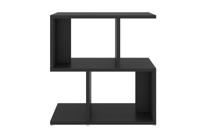 Sängbord 2 st svart 50x30x51,5 cm spånskiva - Svart - Alla Möbler - Bord - Sängbord & nattduksbord