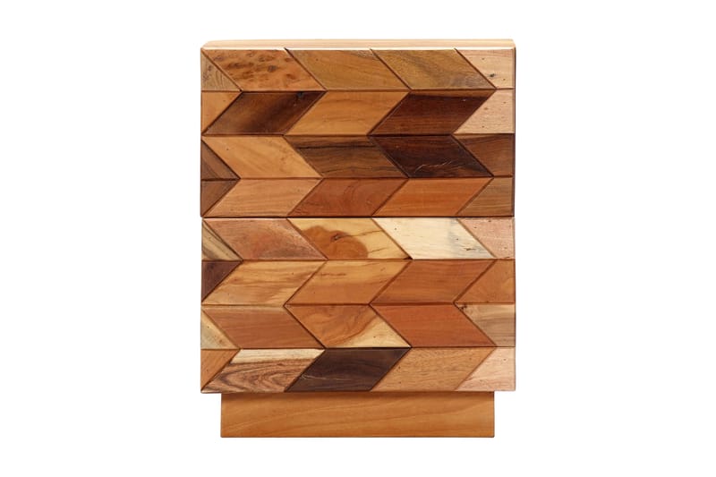 Sängbord 40x30x50 cm massivt återvunnet trä - Brun - Alla Möbler - Bord - Sängbord & nattduksbord