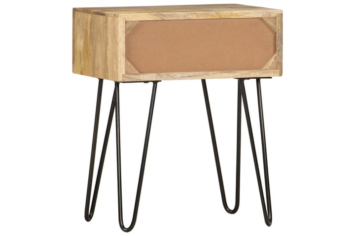 Sängbord 40x30x50 cm massivt mangoträ - Brun - Alla Möbler - Bord - Sängbord & nattduksbord