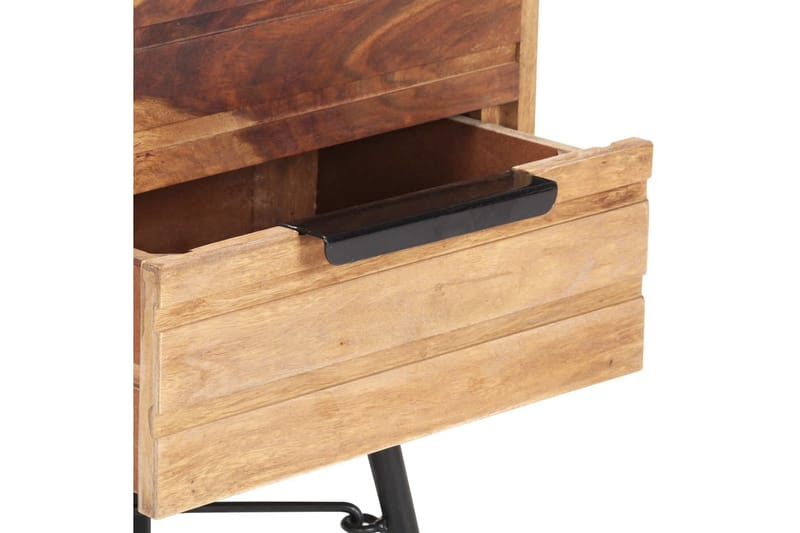 Sängbord 40x30x50 cm massivt sheesamträ - Brun - Alla Möbler - Bord - Sängbord & nattduksbord