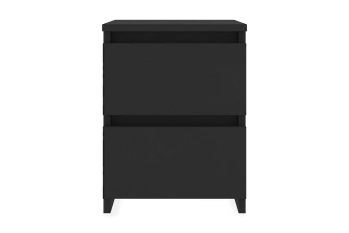 Sängbord svart 30x30x40 cm spånskiva - Svart - Alla Möbler - Bord - Sängbord & nattduksbord