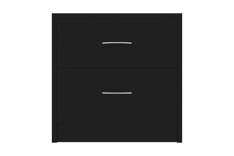 Sängbord svart 40x30x40 cm spånskiva - Svart - Alla Möbler - Bord - Sängbord & nattduksbord