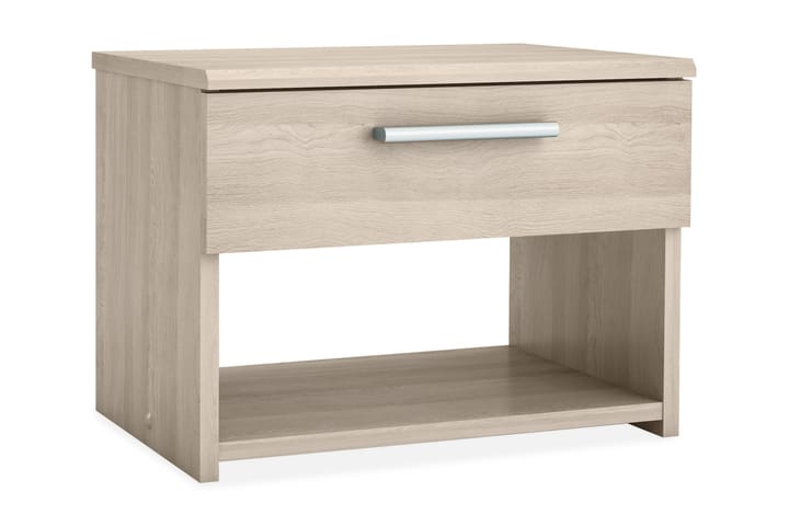 Silvia Sängbord 43 cm med Låda - Ek - Alla Möbler - Bord - Sängbord & nattduksbord