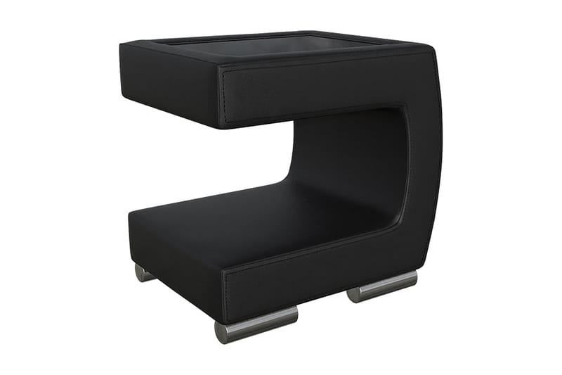 Stolik Sängbord 43x32x41 cm - Svart - Alla Möbler - Bord - Sängbord & nattduksbord