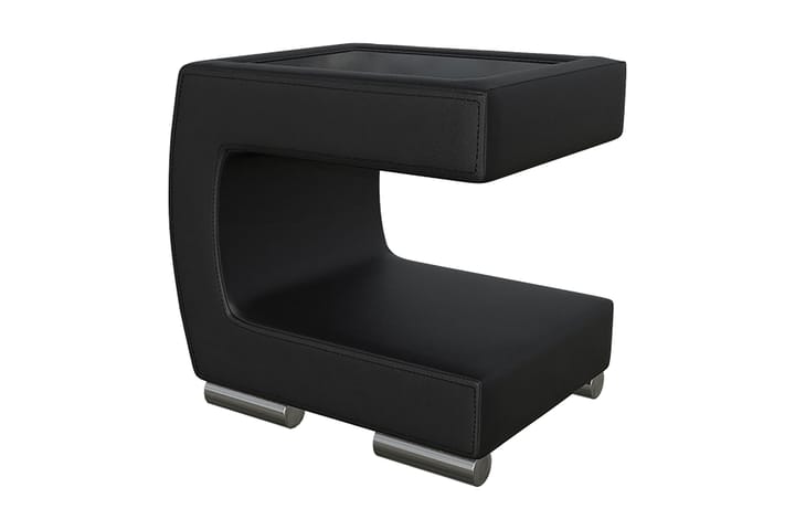 Stolik Sängbord 43x32x41 cm - Svart - Alla Möbler - Bord - Sängbord & nattduksbord