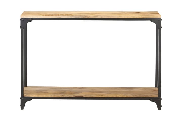 Avlastningsbord 110x30x75 cm massivt mangoträ - Brun - Alla Möbler - Bord - Soffbord