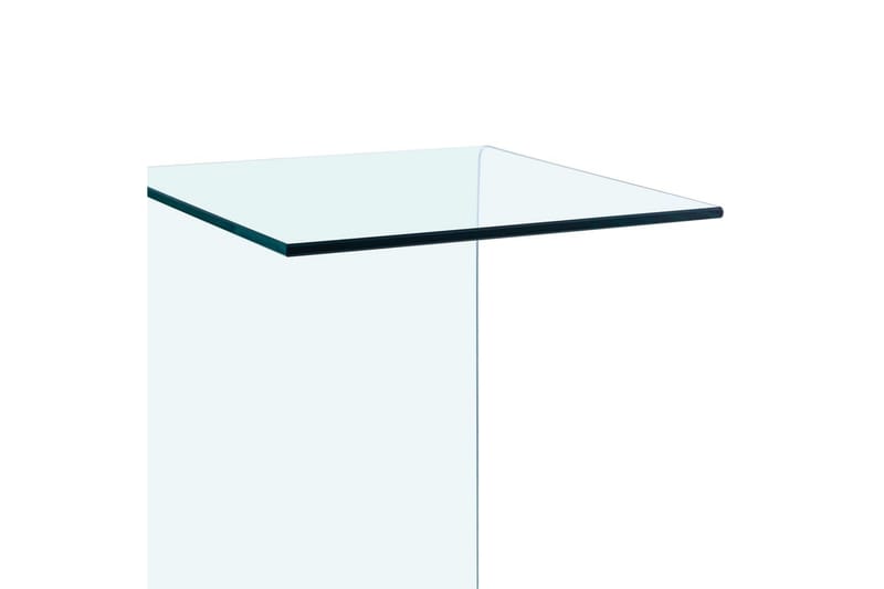 Sidobord 40x40x60 cm härdat glas - Transparent - Alla Möbler - Bord - Sidobord