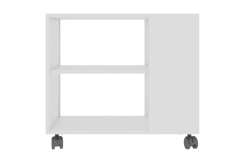 Sidobord vit högglans 70x35x55 cm spånskiva - Vit - Alla Möbler - Barnmöbler - Barnbord