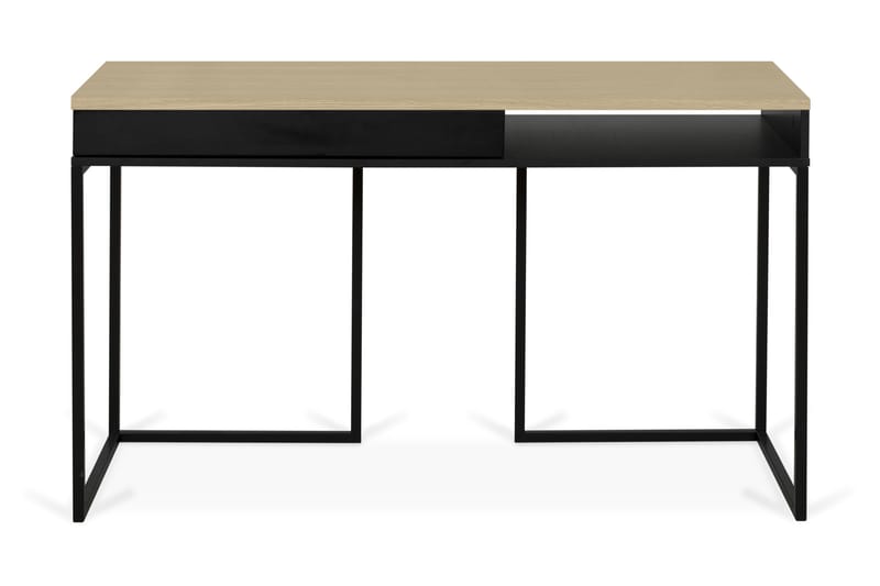 Cardern Skrivbord 130 cm - Svart/Trä/Natur - Alla Möbler - Bord - Skrivbord
