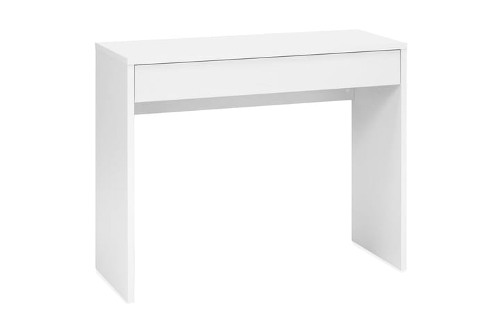FMD Skrivbord med bred låda 100x40x80 cm vit - Vit - Alla Möbler - Bord - Skrivbord