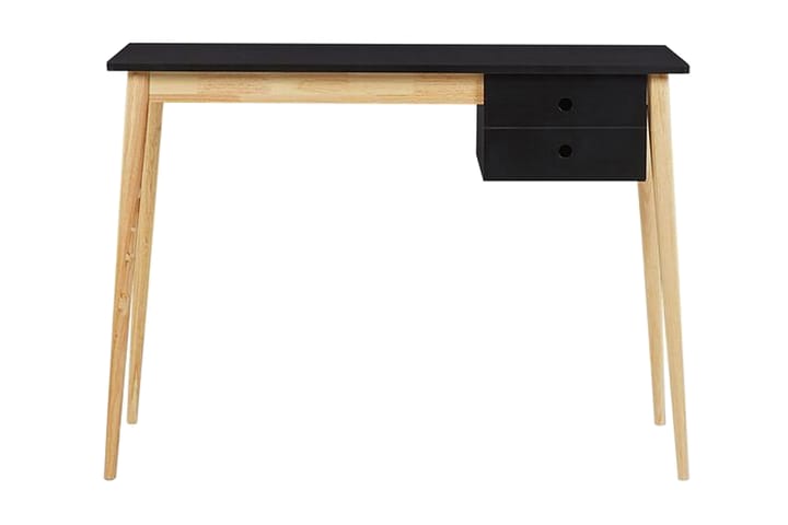 Gronsveld Skrivbord 103 cm - Svart/Ljusbrun - Alla Möbler - Bord - Skrivbord