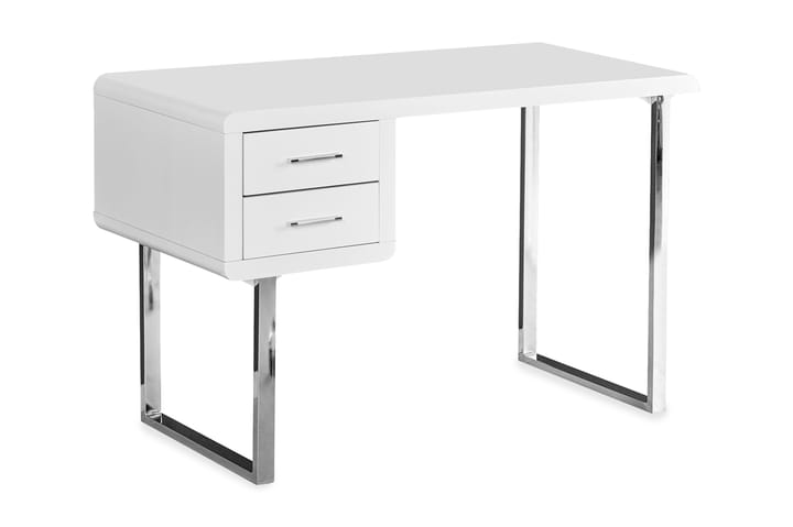 Laban Skrivbord med 2 Lådor - Vit - Alla Möbler - Bord - Skrivbord