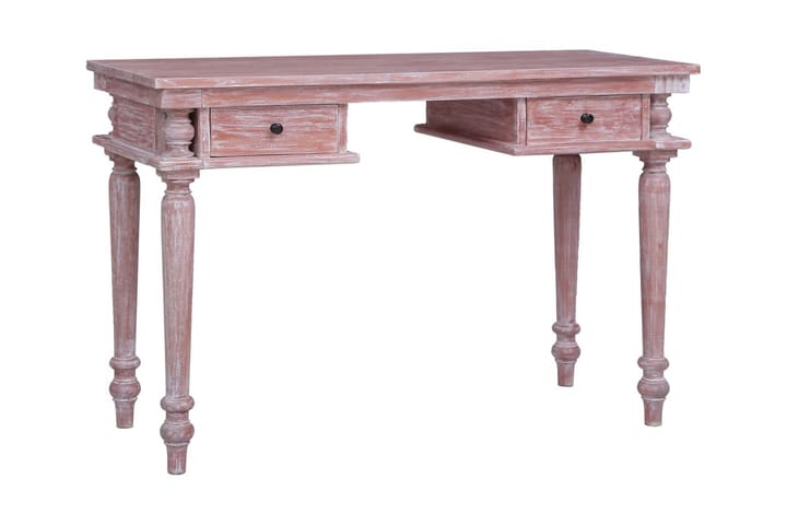 Skrivbord 120x50x78 cm massivt mahognyträ - Brun - Alla Möbler - Bord - Skrivbord