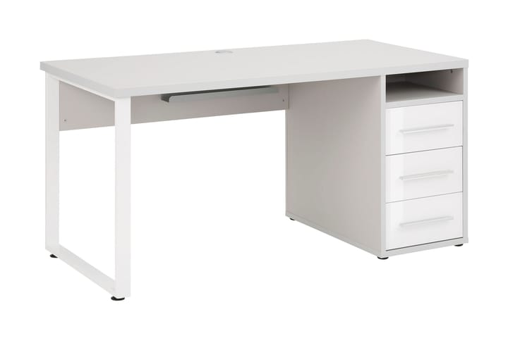 Velbert Skrivbord 150 cm - Grå/Platinagrå - Alla Möbler - Bord - Skrivbord
