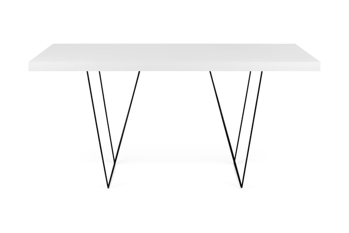 Xaviero Skrivbord 160 cm - Vit - Alla Möbler - Bord - Skrivbord