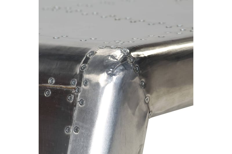 Aviator Soffbord aluminium vintage flygplanstema - Silver - Alla Möbler - Bord - Soffbord