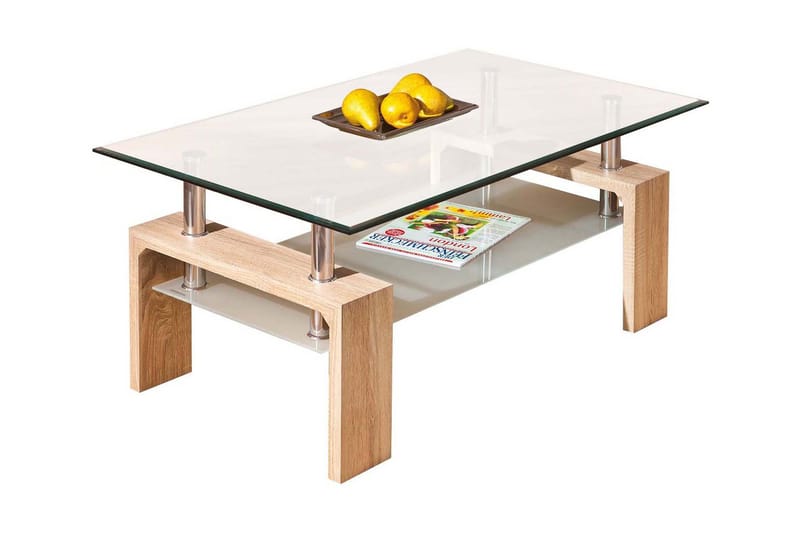 Billingsfors Soffbord 100 cm - Vit - Alla Möbler - Bord - Soffbord