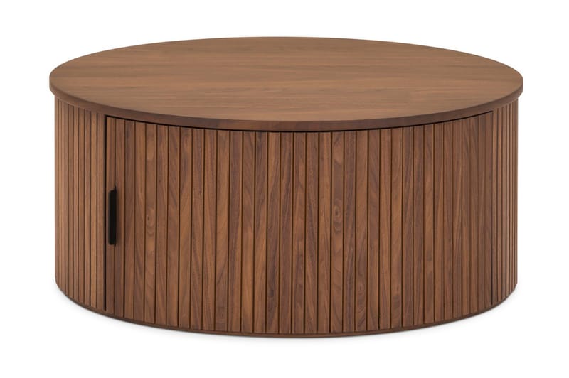 Cramir Soffbord 80 cm Runt - Brun - Vardagsrumsmöbler - Vardagsrumsbord