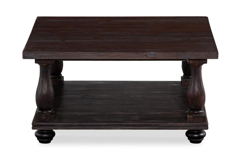Eiler Soffbord 100 cm Alm - Brun - Vardagsrumsmöbler - Vardagsrumsbord