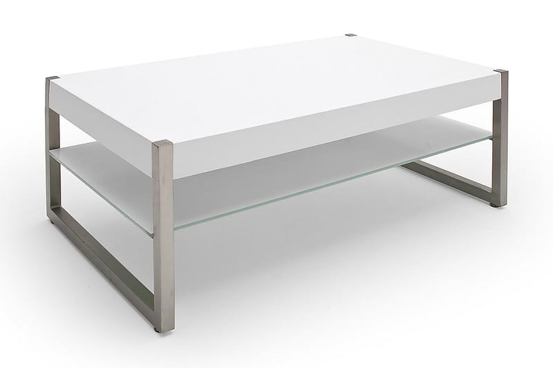 Hanovy Soffbord 105 cm - Vit - Vardagsrumsmöbler - Vardagsrumsbord