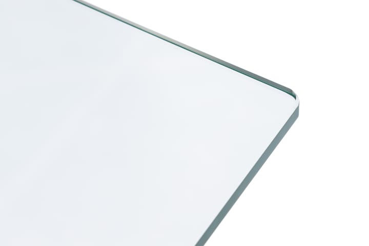 Herout Soffbord 130 cm - Rostfritt Stål/Glas/Transparent - Alla Möbler - Bord - Soffbord