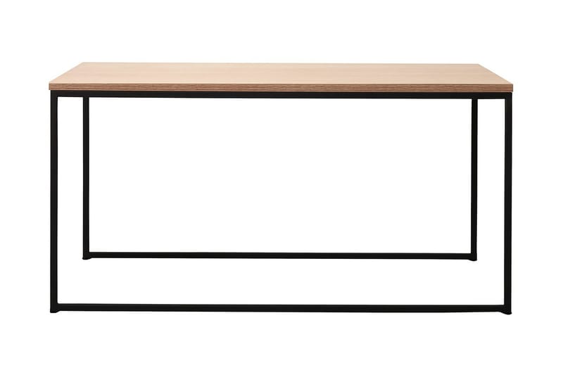 Narciso Soffbord 100 cm - Ek|Svart - Alla Möbler - Bord - Soffbord