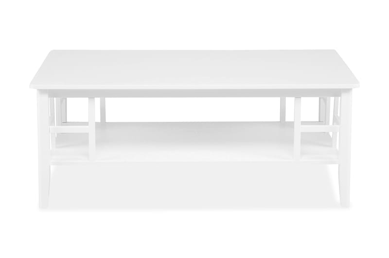 Piteå Soffbord 130 cm - Vit - Vardagsrumsmöbler - Vardagsrumsbord