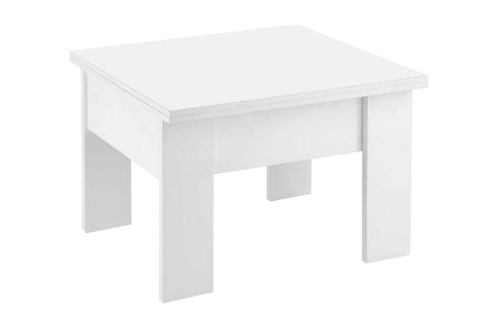Sarcone Förlängningsbart Soffbord 80 cm - Vit - Alla Möbler - Bord - Soffbord