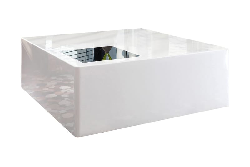 Soffbord 100x100x45 cm white - Alla Möbler - Förvaring - Klädhängare