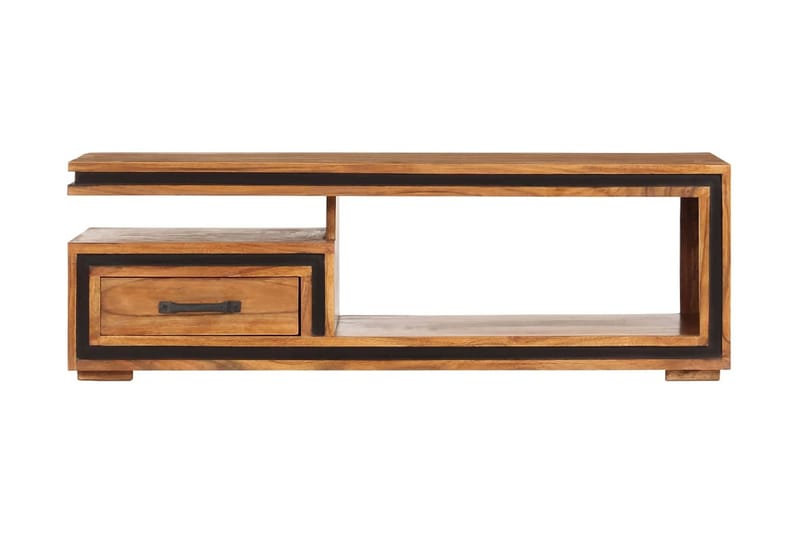 Soffbord 100x45x33 cm massivt akaciaträ - Brun - Alla Möbler - Bord - Soffbord